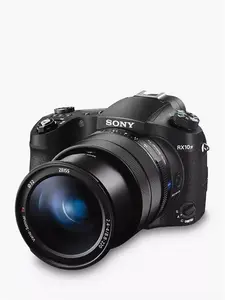 Sony Cyber-Shot DSC-RX10 IV Bridge Camera, 4K Ultra HD, 20.1MP, 25X Optical Zoom, Wi-Fi, NFC, EVF, 3" LCD Tiltable Touch Screen