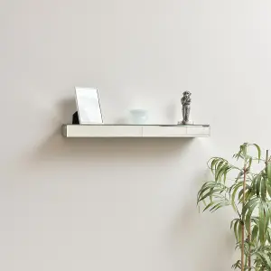 Melody Maison Mirrored Floating Wall Shelf