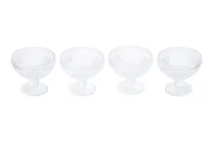 Maison by Premier Auclair Set Of Four Ice Cream Bowls