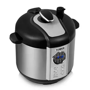 Health 5L Stainless Steel Digital Pressure Cooker