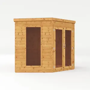 Mercia 8 x 8ft Premium Corner Summerhouse No