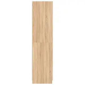 Wardrobe Sonoma Oak 90x52x200 cm Engineered Wood