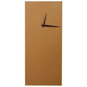 Beliani Modern Wall Clock POMBAL Metal Gold