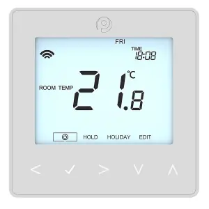 Polypipe UFHSMARTW Underfloor Heating Smart Programmable Room Thermostat