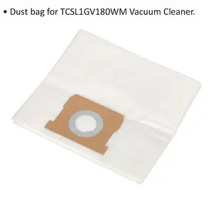 Replacement Dust Bag for ys04576 1500W Wall Mounted Garage Vacuum Cleaner