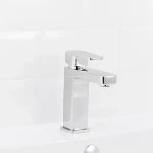 GoodHome Pazar Basin Mono mixer Tap