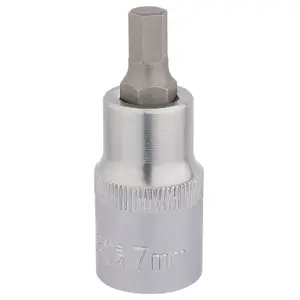 Draper Hexagonal Socket Bits, 1/2" Sq. Dr., 7mm 16300