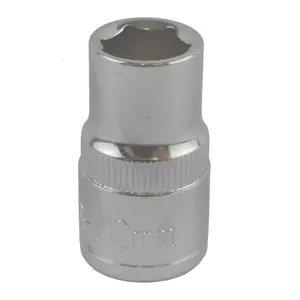 12mm 1/2" Drive Shallow Metric Socket Single Hex / 6 sided Bergen