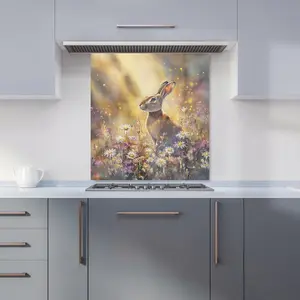 Ava Sterling: 00012 Premium Glass Kitchen Splashback W700mm x H650mm