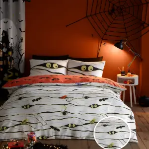 Mummy Glow in the Dark Duvet Cover Set