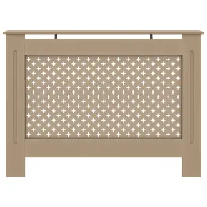 Berkfield Radiator Cover 112x19x81 cm MDF