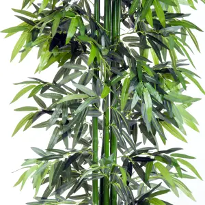 Outsunny Artificial Bamboo Tree Plant Greenary In a Pot 1.8M for Home or Office