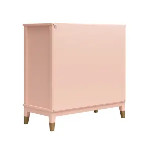 Westerleigh Cabinet with 2 Doors Pale Pink