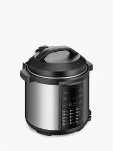 John Lewis JLPC166 Stainless Steel Electric Multi Cooker, 4L