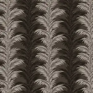 Belgravia Aria Black Fern Leaf Wallpaper 4663