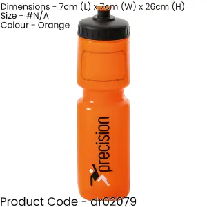 750ml Pull Top Sports Water Bottle - ORANGE - Gym Training Bicycle Screw Lid