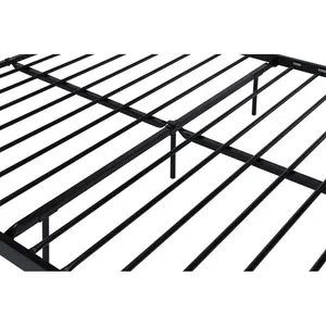 Aanya Bed Frame Matte Black / Kingsize (5')