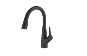 Clearwater Rosetta Kitchen Filter Tap Filtered Water & Cold & Hot Matt Black PVD - ROL10MB