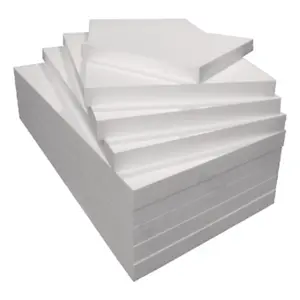 20 x White Rigid Polystyrene Foam Sheets 1000x500x25mm Thick EPS70 SDN Slab Insulation Boards