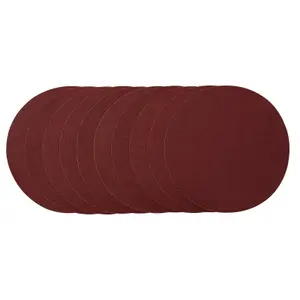 Draper  Sanding Discs, 230mm, 80 Grit (Pack of 10) 10370