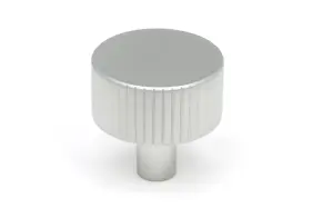 From The Anvil Satin Chrome Judd Cabinet Knob - 32mm (No rose)