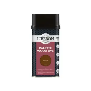 Liberon Palette Wood Dye Walnut 250ml