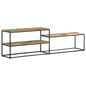 Berkfield TV Cabinet 180x30x50 cm Solid Reclaimed Wood