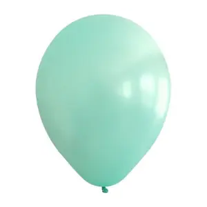 Kalisan Latex Retro Balloons (Pack of 100) Sea Green (One Size)