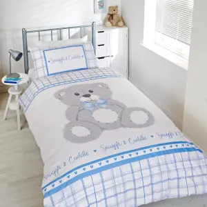 Snuggle & Cuddle Polycotton Duvet Set With Pillowcase