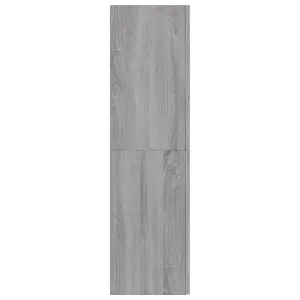 Berkfield Wall-mounted TV Cabinet Grey Sonoma 30.5x30x110 cm