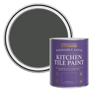 Rust-Oleum After Dinner Satin Kitchen Tile Paint 750ml