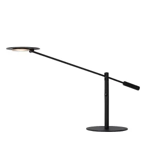 Lucide Anselmo Modern Desk Lamp - LED Dim. - 1x9W 3000K - Black