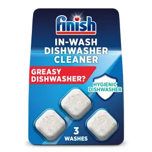 Finish Original Dishwasher cleaner, 51g, Pack of 3