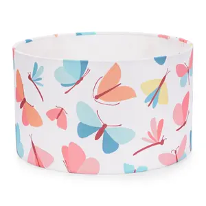 ValueLights Kids Butterfly Easy Fit Ceiling Light Shade - Bulb Included