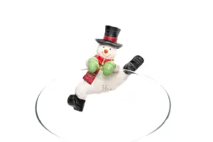 Pot Buddies Christmas Snowman Plant Pot Hanger