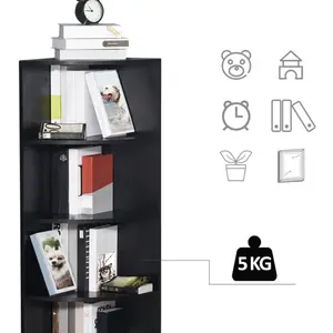 LinoLakes Bookcase Black