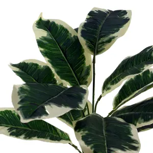 40cm Artificial Pothos Variegated Plant with Planter