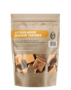 Green Olive Firewood Co Citrus Wood Smoking Chunks 5L