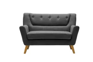 Birlea Lambeth Medium Sofa Grey