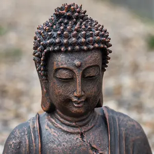 Woodside Meditating Buddha Garden Decoration