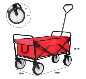 DJM Direct Foldable Garden Outdoor Camping Trolley Cart 60kg