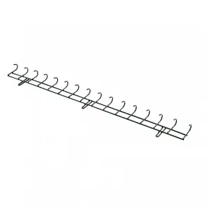 Oypla 16 Hook Wall Mounted Garden Tool Storage Rack Hanger Shed & Garage