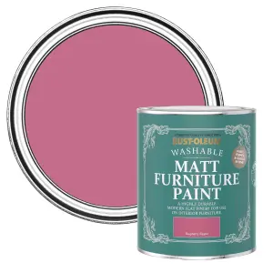 Rust-Oleum Raspberry Ripple Matt Multi-room Furniture paint, 750ml