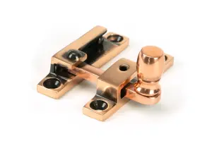 From The Anvil Polished Bronze Mushroom Quadrant Fastener - Narrow