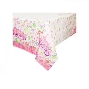 Unique Party Princess Party Table Cover Multicoloured (One Size)