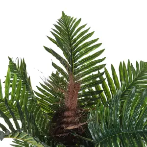 200 cm H Artificial Fern Decorative Plant in Plastic Planter