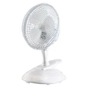 Draper  230V Clip-On Desk Fan, 6"/150mm, 15W 08710