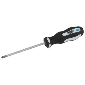 Draper PZ TYPE Soft Grip Screwdriver, No.0 x 75mm 03457