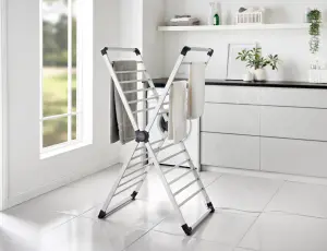 BLACK+DECKER X-Frame Folding Heated Laundry Airer