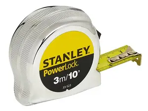 Stanley 0-33-523 Powerlock Tape Measure 3m/10ft